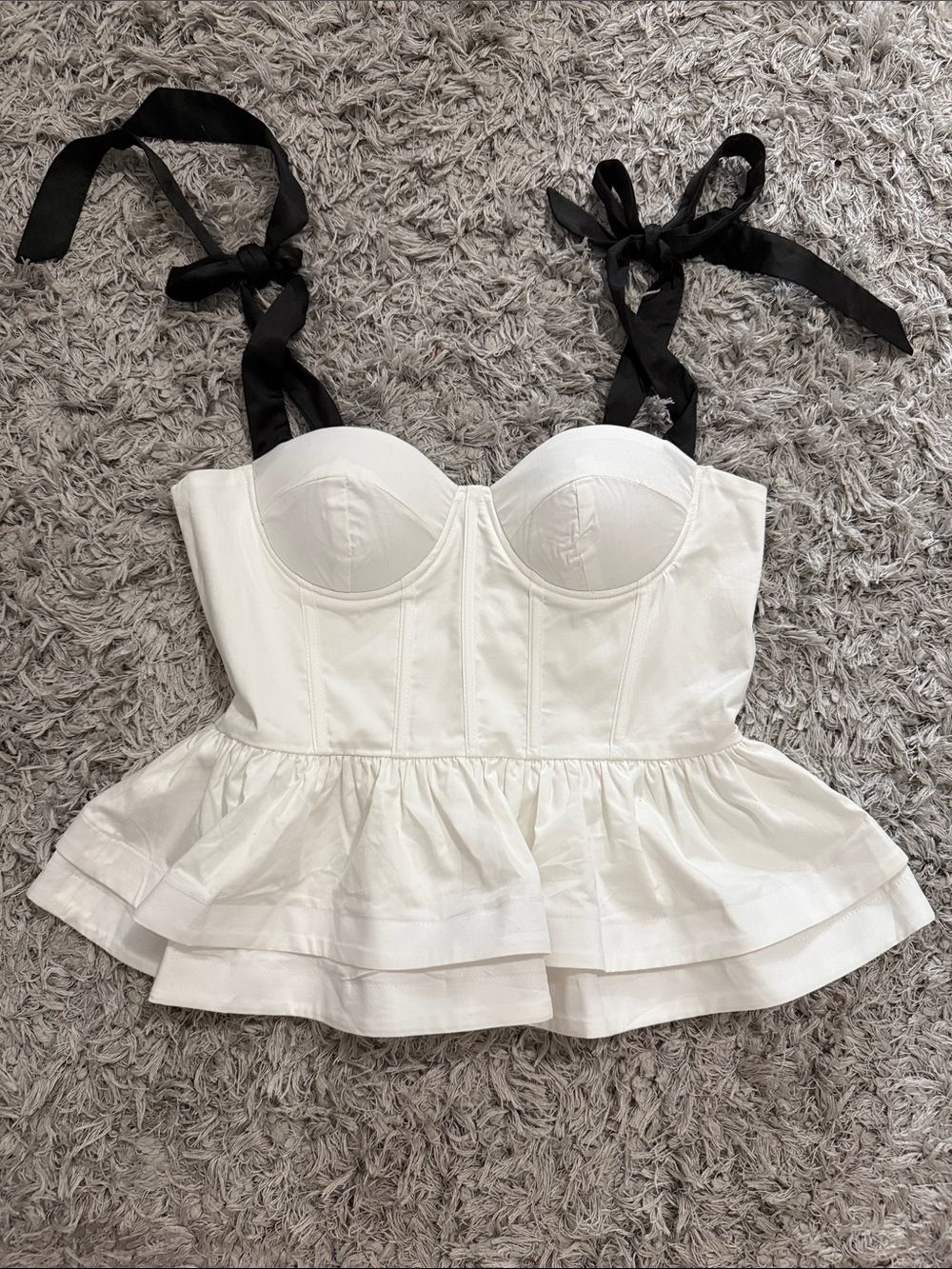 Fashion Nova peplum top